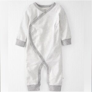 Kids-Baby Carter's LittlePlanet Organic Cotton Gray/white stripe-onesie 6 months